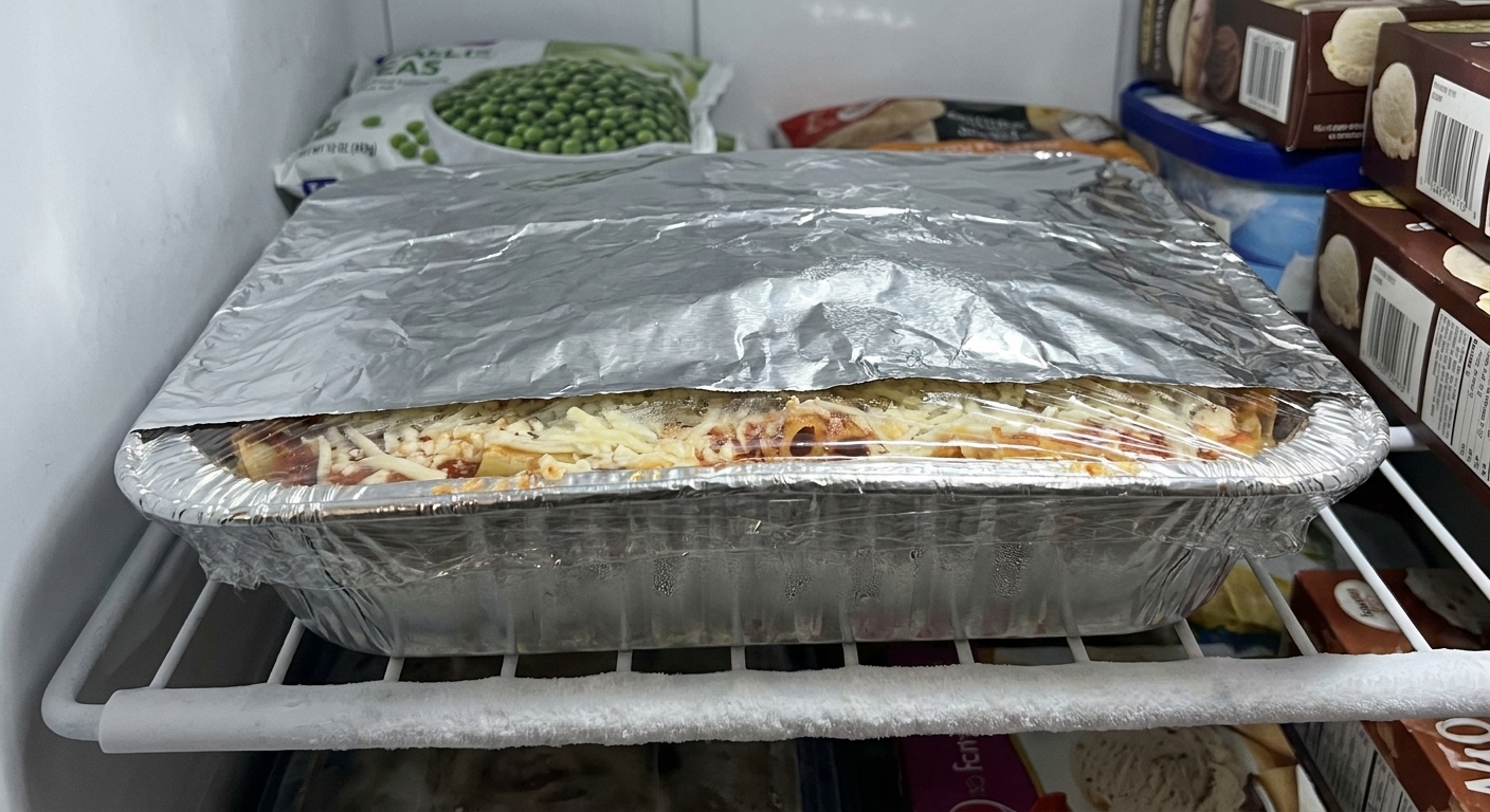 Freeze and Reheat Baked Pasta for Meal Prep