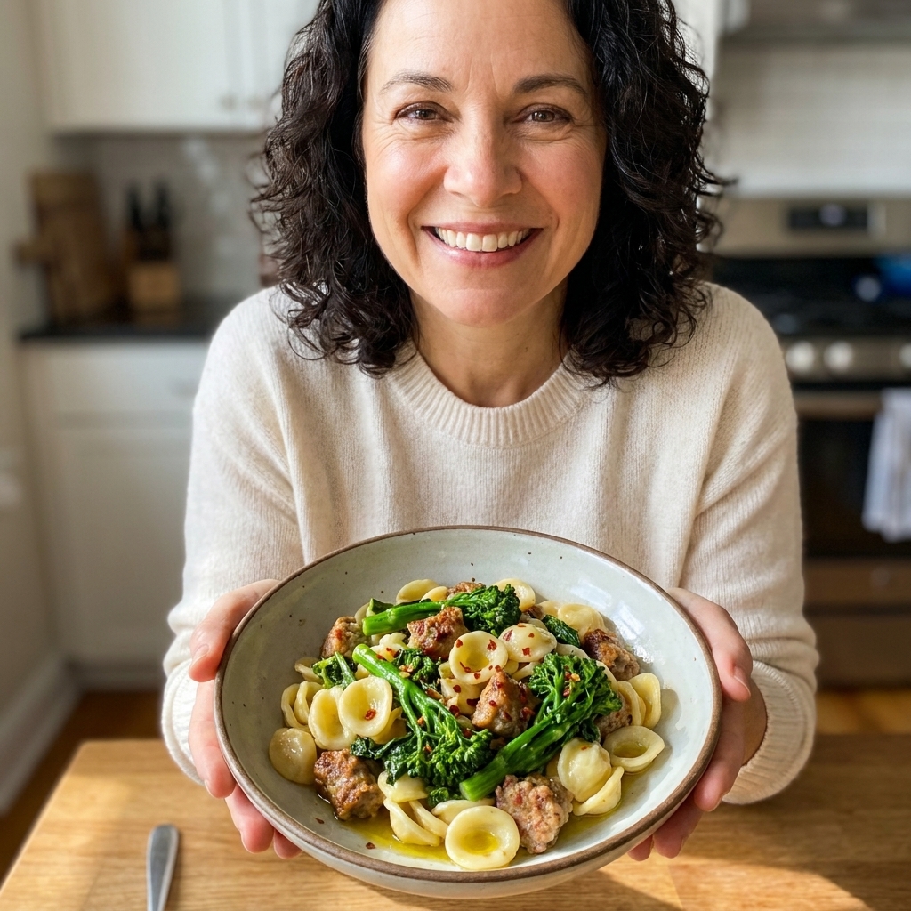 Orecchiette with Sausage and Broccoli Rabe