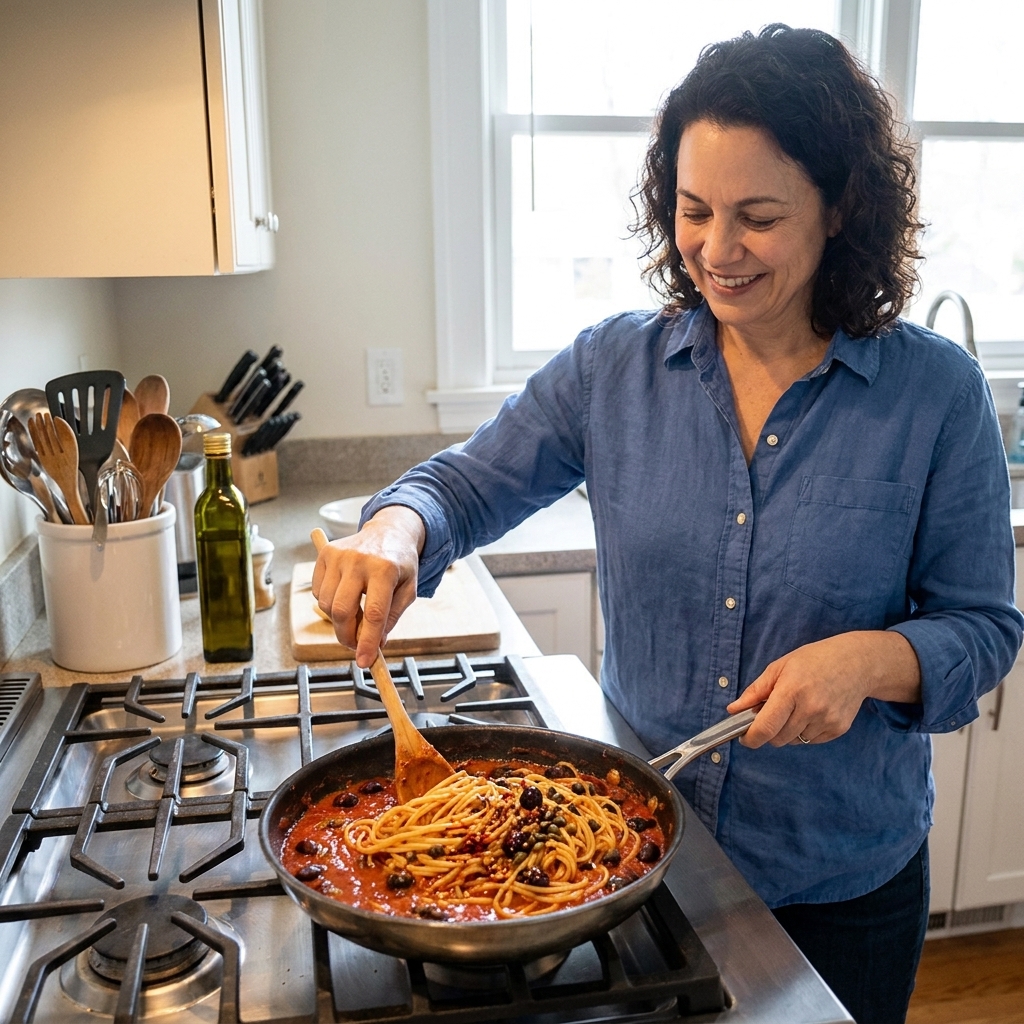 20-Minute Spaghetti alla Puttanesca