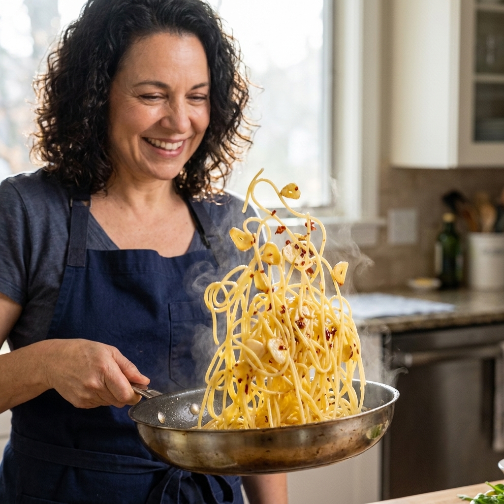 Spaghetti Aglio, Olio e Peperoncino